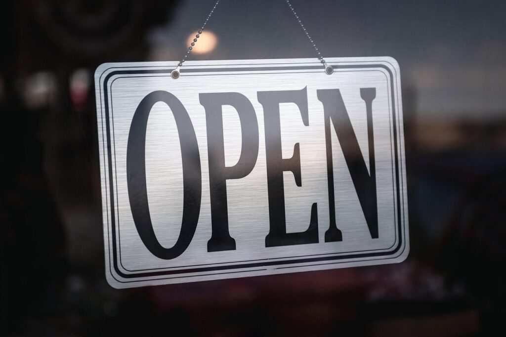 open